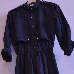 Vintage Cotton Midi Dress